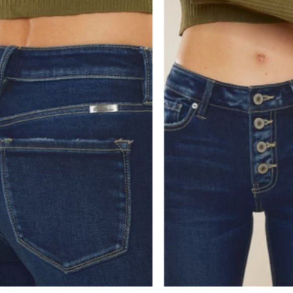 Lurice Mid Rise Flare - Picture 4 of 5